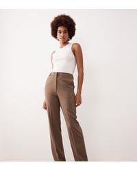 ASOS - Tall Tailored Slim Straight Leg Trousers - Lyst