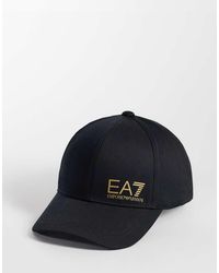 EA7 - Armani Logo Baseball Cap - Lyst