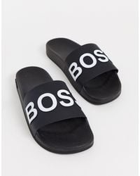 mens hugo boss flip flops sale