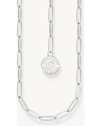 Thomas Sabo - Member Charm Necklace With Charmista Disc - Lyst
