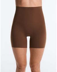 Oysho - High-Waisted Invisible Laser-Cut Shapewear Shorts - Lyst
