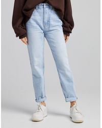 Bershka Straight-leg jeans for Women | Online Sale up to 64% off | Lyst