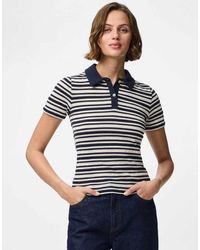 Pieces - Poloshirt - Lyst