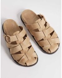 ASOS - Momentum Fisherman Flat Mules - Lyst