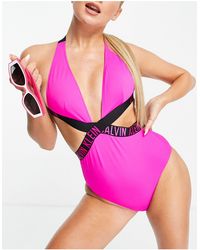 Monokinis et maillots de bain une pièce Calvin Klein pour femme - Jusqu'à  -51 % sur Lyst.fr