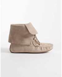 Bronx - Savann-a Fringe Lace Up Ankle Boots - Lyst