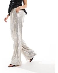 ASOS - – elegante pailletten-hose - Lyst