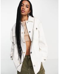Bershka Jean and denim jackets for Women | Online Sale up to 39% off | Lyst