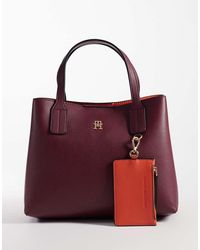 Tommy Hilfiger - Icon Mini Satchel With Card Holder - Lyst