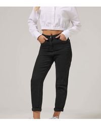 PixieGirl - Petite Denim Mom Jeans - Lyst
