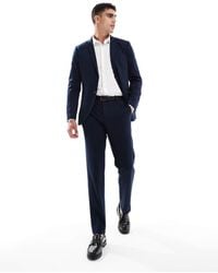 Jack & Jones - Slim Fit Jersey Suit Trouser - Lyst