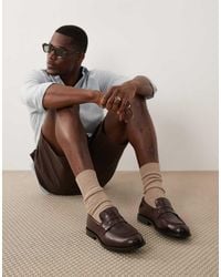 Calvin Klein - Essential Leather Penny Loafer - Lyst