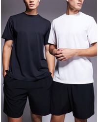 4505 - Icon Training T-shirt With Quick Dry 2 Pack - Lyst