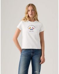 Levi's - Lse The Perfect Tee Ophelia Floral Bw Fi - Lyst