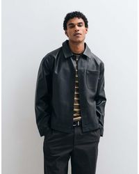 ASOS - Shacket Van Imitatieleer - Lyst