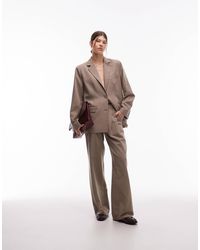 emory park - Pantalon d'ensemble ample et ajusté - châtaigne - Lyst