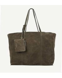 OFF THE HOOK - Lauryn Shopper Suede Tote Bag - Lyst