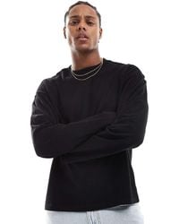 Weekday - Boxy Oversized Fit Long Sleeve T-Shirt - Lyst