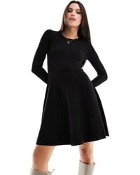 Y.A.S - Y.a.s – ausgestelltes mini-strickkleid - Lyst