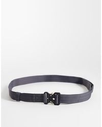 ASOS - Slim Utility Webbing Belt With Utility Buckle - Lyst