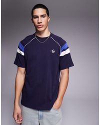 Alma de Ace - Colour Block 240Gsm T-Shirt - Lyst