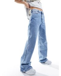 Tommy Hilfiger - Clare High Waisted Wide Leg Jeans - Lyst