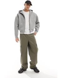 Weekday - Simon Zip Through Hoodie - Lyst