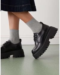 Buffalo - Zapatos Negros Con Cordones De - Lyst