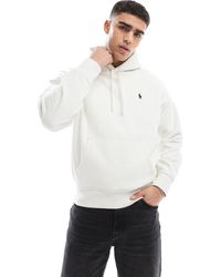 Polo Ralph Lauren - Script Icon Logo Back Print Heavyweight Relaxed Fit Hoodie - Lyst