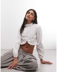Reclaimed Vintage - Pie Crust Poplin Shirt - Lyst