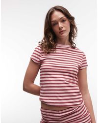 ASOS - Textured Knit Baby Tee - Lyst