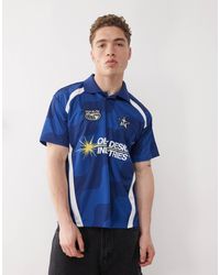 Obey - Logo Football Jersey - Lyst