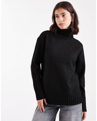 Threadbare - Pull col roulé en maille épaisse - Lyst