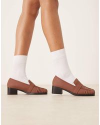 Raid - Aarvi Square Toe Loafers - Lyst