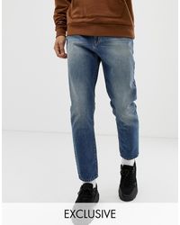 Collusion X003 Tapered Jeans - Natural