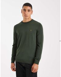 Farah - Mullen Merino Wool Jumper - Lyst