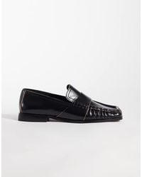 ASOS - Marvin Square Toe Clean Loafers - Lyst