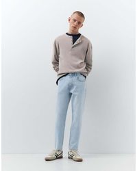 Pull&Bear - Jeans Met Standaard Pasvorm - Lyst