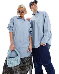 Collusion - Unisex Oversized Cotton Shirt - Lyst