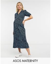 collared tea dress