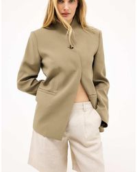 NA-KD - Tailored Linen Shorts - Lyst
