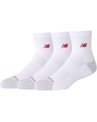 New Balance - Active Premium Qtr 3 Pack - Lyst