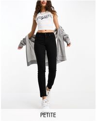 Vero Moda - Skinny Mid Rise Jeans - Lyst