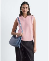 & Other Stories - V-neck Wool Blend Knitted Vest - Lyst