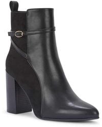 SEQWL - Dress Ankle Booties Pointed Toe With Thin Buckle Strap - Lyst