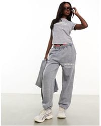 ASOS - Co-ord jogger With Bleach Logo - Lyst