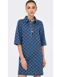 Jdy - Denim Dress - Lyst