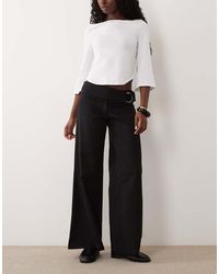 Motel - Falitasa Low Rise Belted Trouser - Lyst