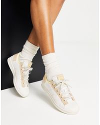 adidas Originals Stan Smith - Sneakers Met Rood Hart in het Wit | Lyst NL