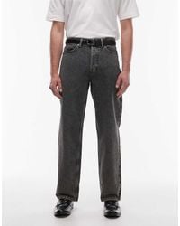 TOPMAN - Rigid baggy Jeans - Lyst